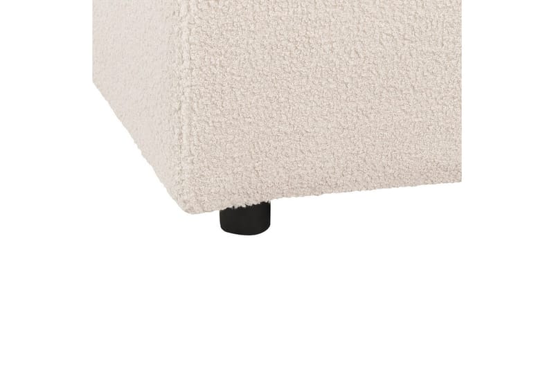 Fotpall Falsterbo Ljusbeige, Bouclé - Ljusbeige, Bouclé - Möbler - Stolar & fåtöljer - Pall & puff - Fotpall