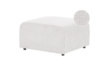 Fotpall Falsterbo Off-white, Manchestertyg