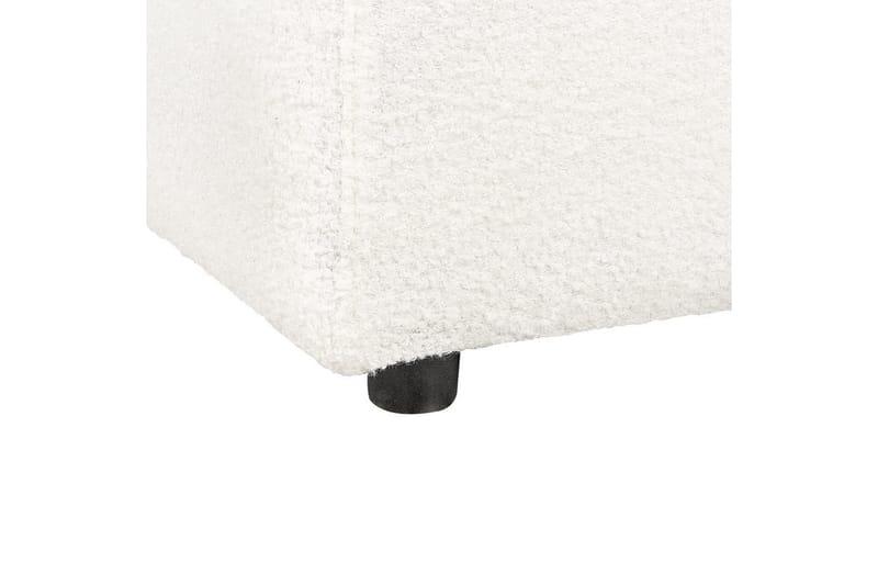 Fotpall Falsterbo Vit, Bouclé - Vit, Bouclé - Möbler - Stolar & fåtöljer - Pall & puff - Fotpall