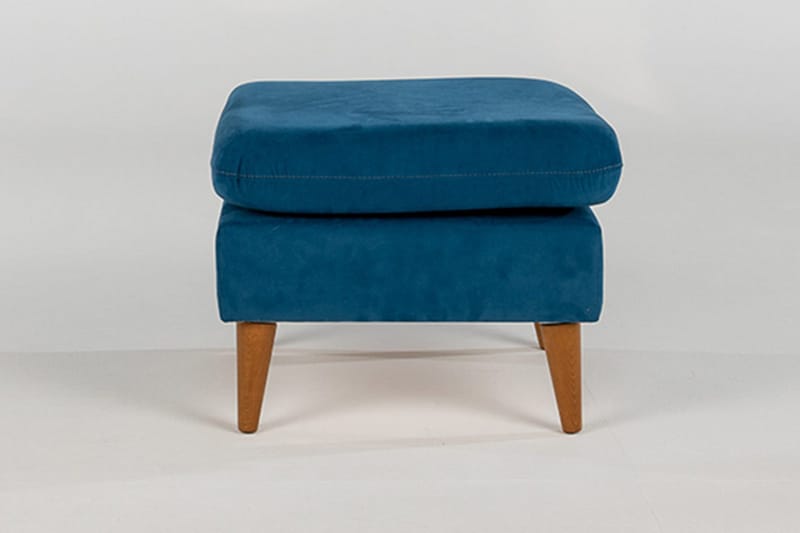 Faulman Fotpall - Blå - Möbler - Stolar & fåtöljer - Pall & puff - Fotpall