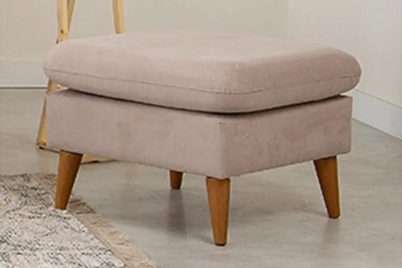 Faulman Fotpall - Brun - Möbler - Stolar & fåtöljer - Pall & puff - Fotpall