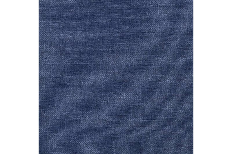 Fotpall blå 78x56x32 cm tyg - Blå - Fotpall