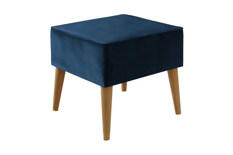 Fotpall - Blå - Möbler - Stolar & fåtöljer - Pall & puff - Fotpall