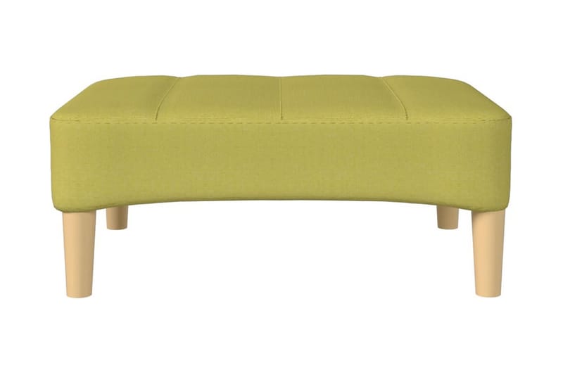Fotpall grön 78x56x32 cm tyg - Grön - Möbler - Stolar & fåtöljer - Pall & puff - Fotpall
