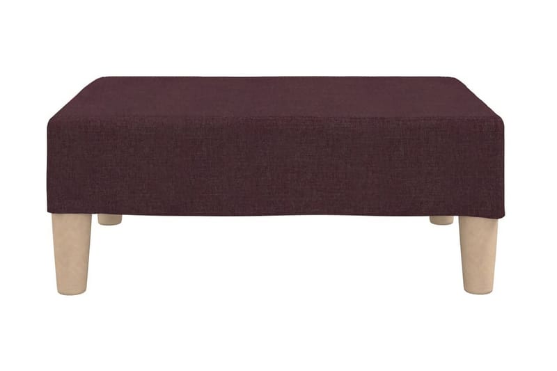 Fotpall lila 78x56x32 cm tyg - Lila - Möbler - Stolar & fåtöljer - Pall & puff - Fotpall