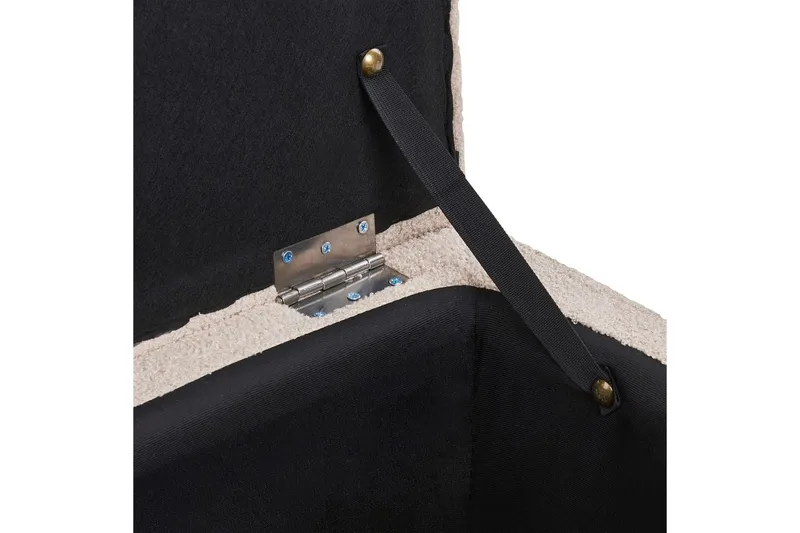 Fotpall Michigan Beige - Beige - Möbler - Stolar & fåtöljer - Pall & puff - Fotpall - Chesterfield fotpall