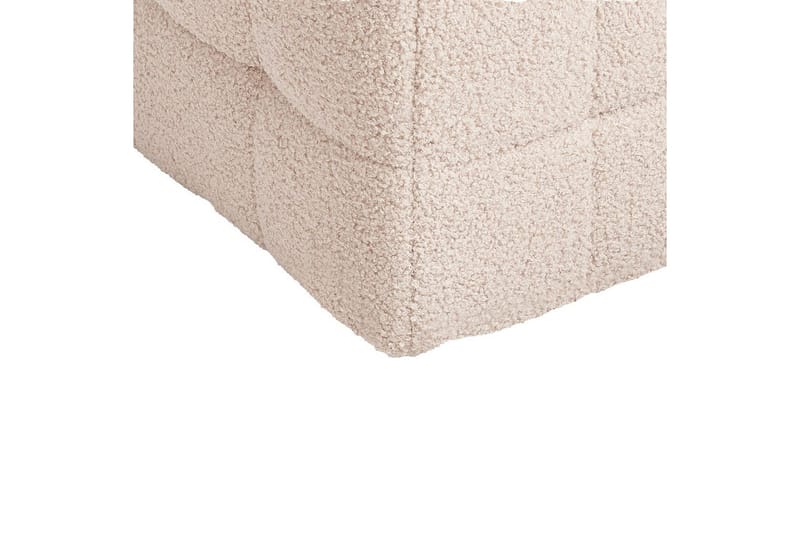 Fotpall Michigan Beige - Beige - Möbler - Stolar & fåtöljer - Pall & puff - Fotpall - Chesterfield fotpall