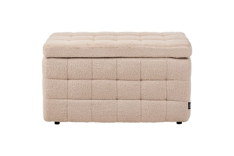 Fotpall Michigan Beige - Beige - Möbler - Stolar & fåtöljer - Pall & puff - Fotpall - Chesterfield fotpall