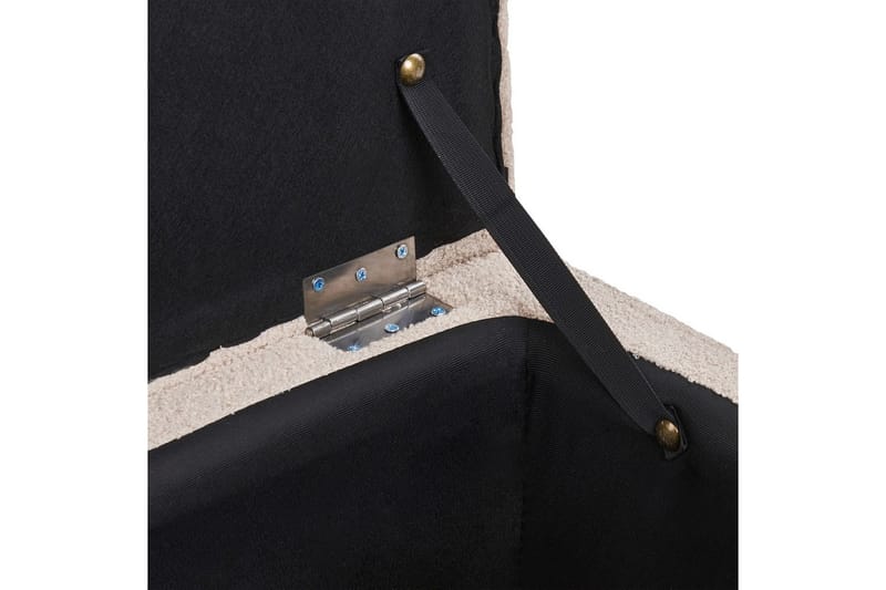 Fotpall Michigan Beige - Beige - Möbler - Stolar & fåtöljer - Pall & puff - Fotpall - Chesterfield fotpall