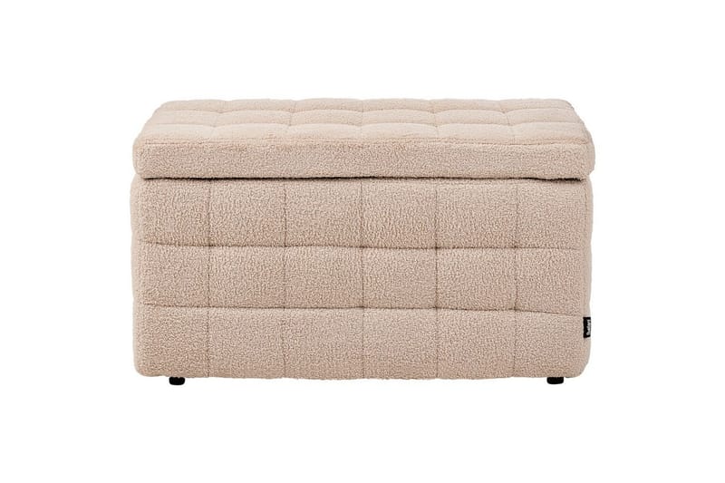 Fotpall Michigan Beige - Beige - Möbler - Stolar & fåtöljer - Pall & puff - Fotpall - Chesterfield fotpall