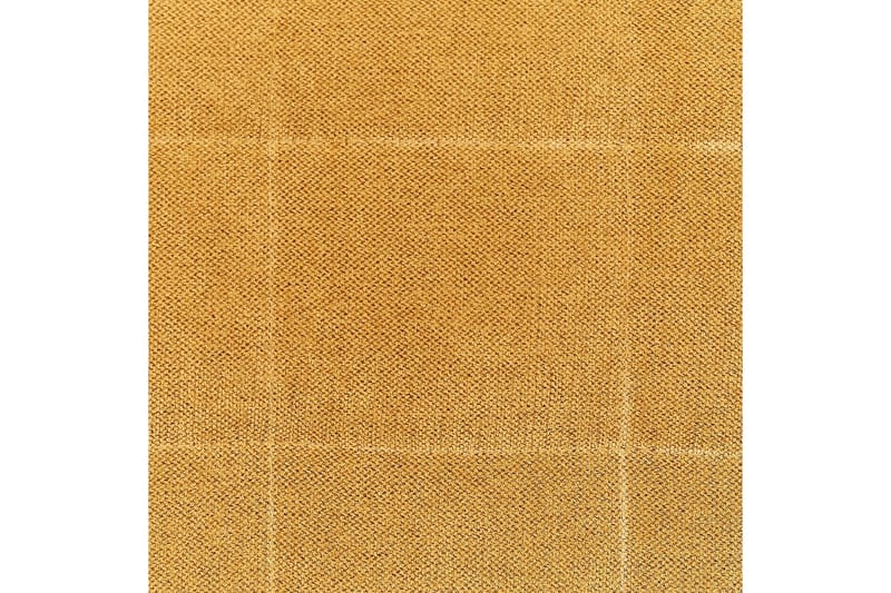 Fotpall Michigan Gul - Gul - Möbler - Stolar & fåtöljer - Pall & puff - Fotpall - Chesterfield fotpall