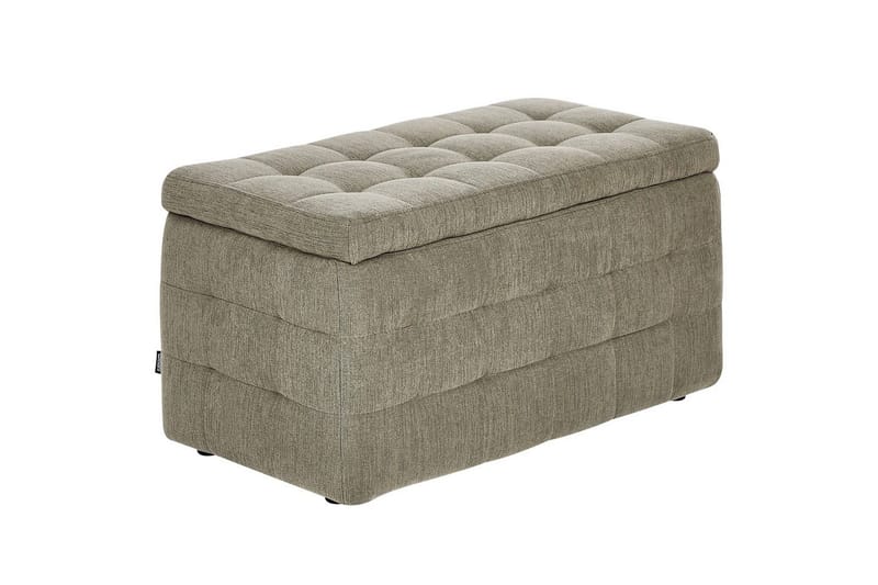 Fotpall Michigan Olivgrön - Olivgrön - Möbler - Stolar & fåtöljer - Pall & puff - Fotpall - Chesterfield fotpall