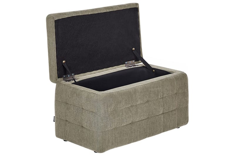 Fotpall Michigan Olivgrön - Olivgrön - Möbler - Stolar & fåtöljer - Pall & puff - Fotpall - Chesterfield fotpall