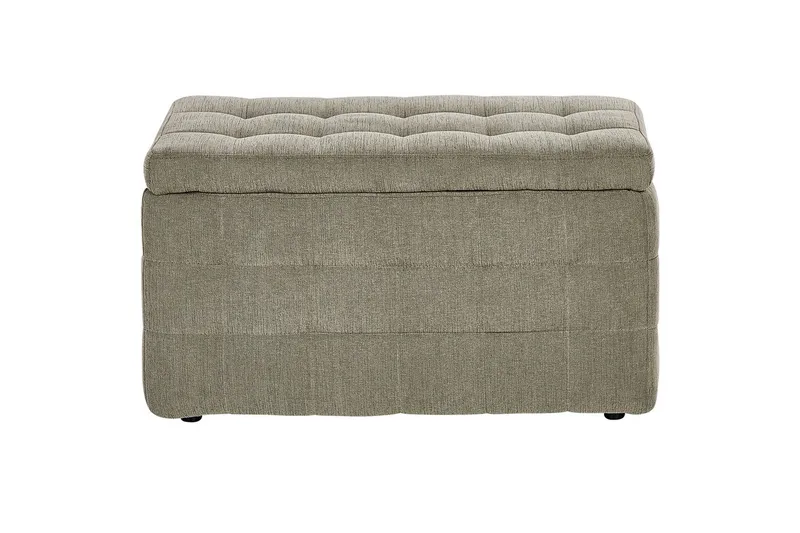 Fotpall Michigan Olivgrön - Olivgrön - Möbler - Stolar & fåtöljer - Pall & puff - Fotpall - Chesterfield fotpall