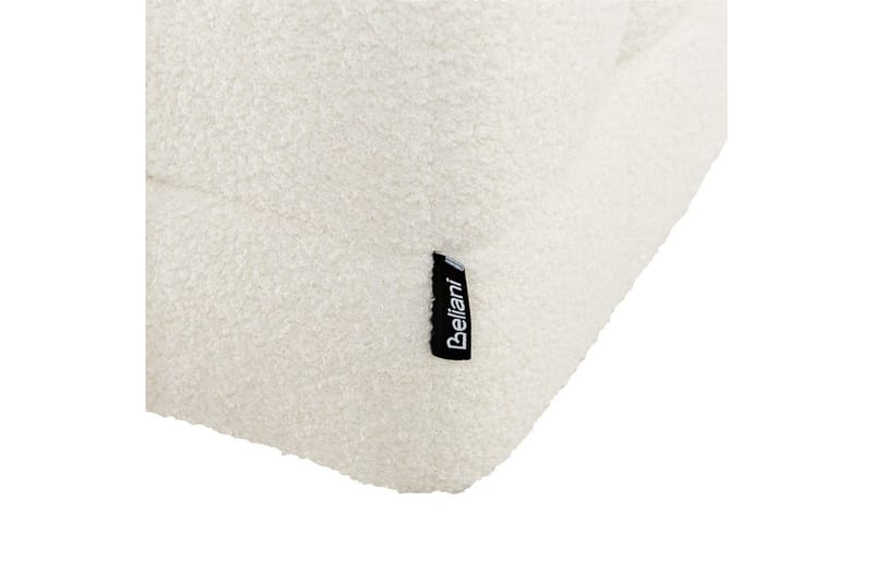 Fotpall Michigan Vit - Vit - Möbler - Stolar & fåtöljer - Pall & puff - Fotpall - Chesterfield fotpall