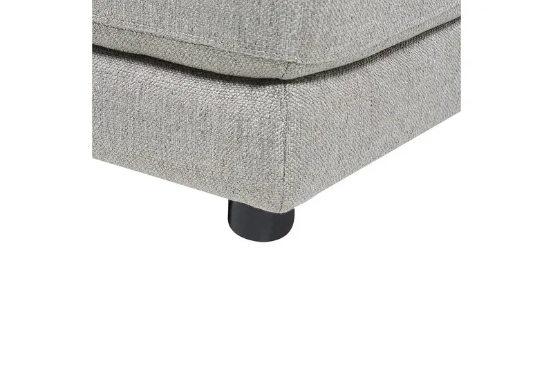 Fotpall Sigtuna Grå/svart - Grå/svart - Möbler - Stolar & fåtöljer - Pall & puff - Fotpall - Chesterfield fotpall