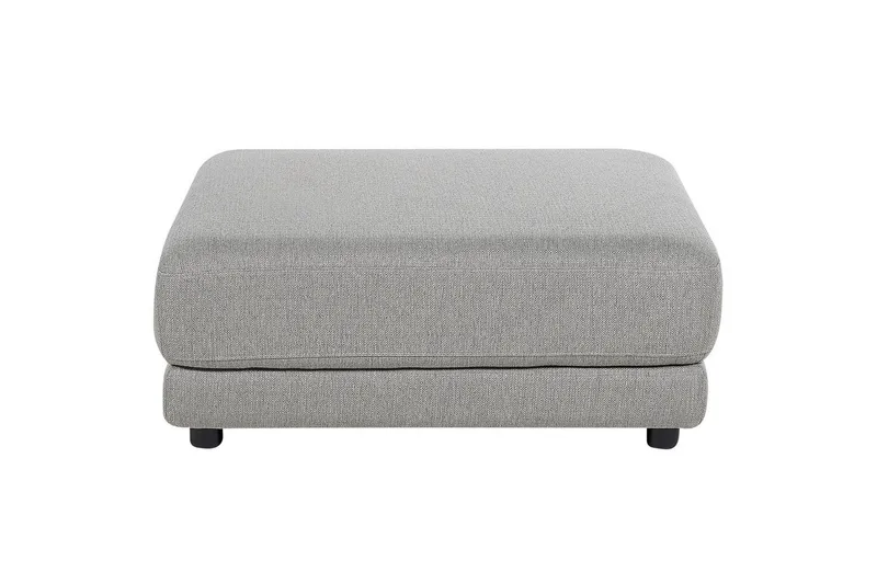 Fotpall Sigtuna Grå/svart - Grå/svart - Möbler - Stolar & fåtöljer - Pall & puff - Fotpall - Chesterfield fotpall
