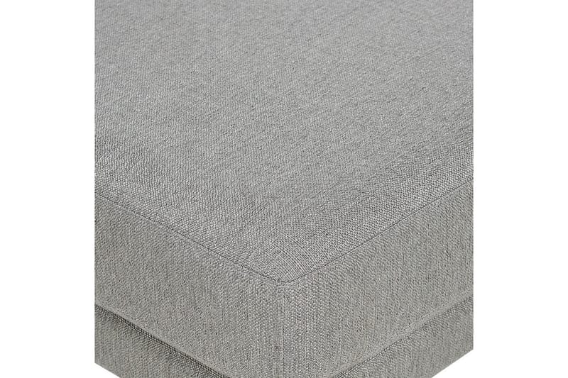 Fotpall Sigtuna Grå/svart - Grå/svart - Möbler - Stolar & fåtöljer - Pall & puff - Fotpall - Chesterfield fotpall