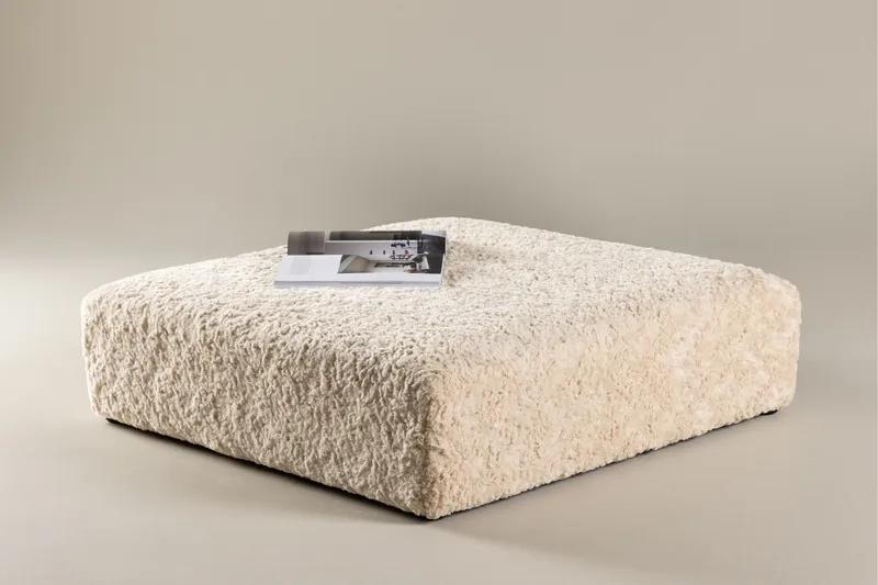 Frankie Fotpall - Beige - Möbler - Stolar & fåtöljer - Pall & puff - Fotpall