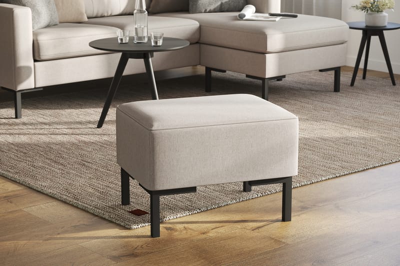 Frillestad Fotpall - Beige - Möbler - Stolar & fåtöljer - Pall & puff - Fotpall