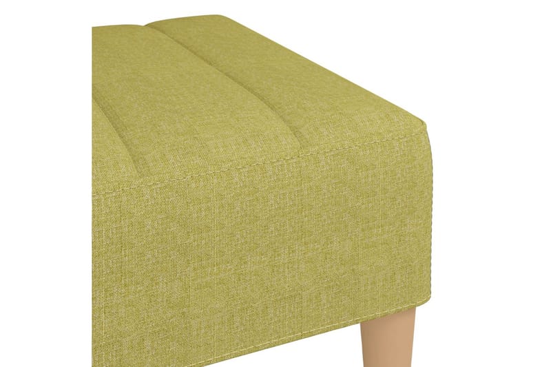 Fotpall grön 78x56x32 cm tyg - Grön - Möbler - Stolar & fåtöljer - Pall & puff - Fotpall