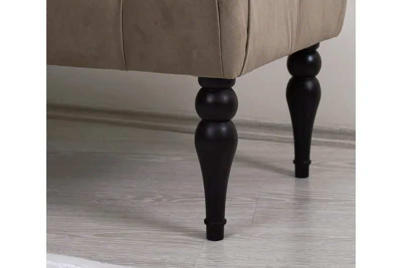 Hodgenville Fotpall 92 cm Rektangulär - Brun - Möbler - Stolar & fåtöljer - Pall & puff - Fotpall