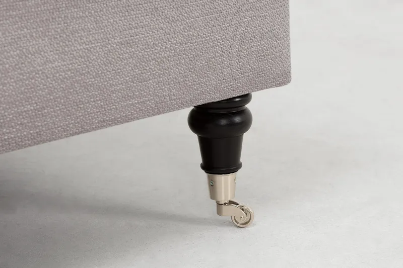 Howard Classic Fotpall - Grå/Brun - Möbler - Stolar & fåtöljer - Pall & puff - Fotpall