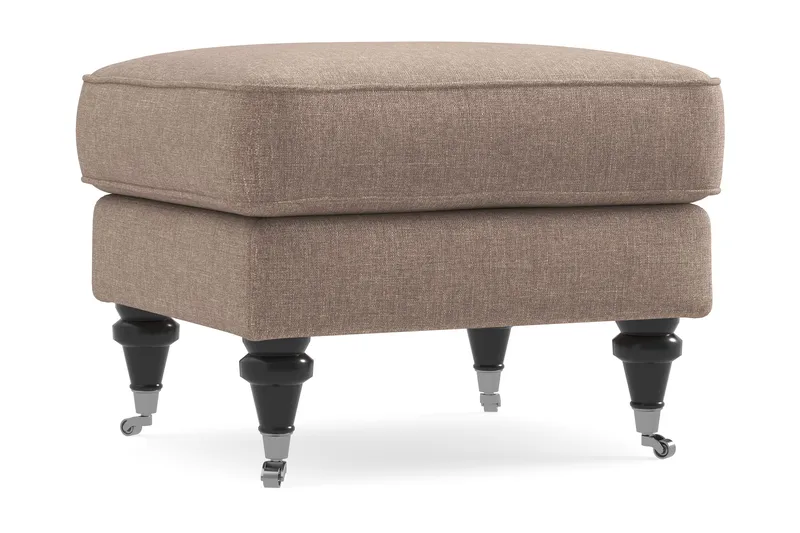Howard Classic Fotpall - Mörkbeige - Möbler - Stolar & fåtöljer - Pall & puff - Fotpall