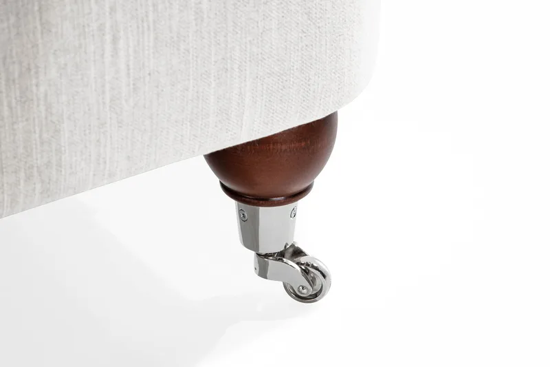 Howard Riviera Fotpall - Linnebeige - Möbler - Stolar & fåtöljer - Pall & puff - Fotpall