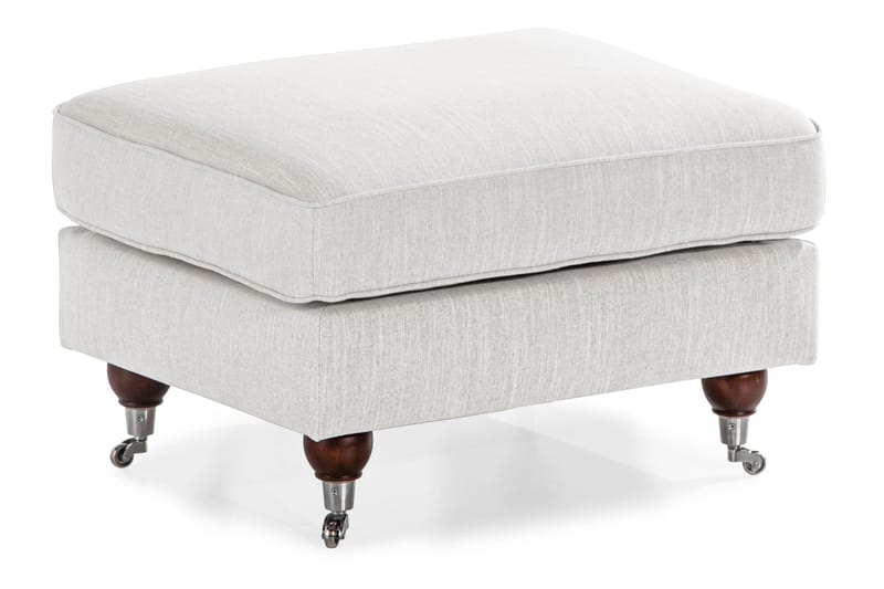 Howard Riviera Fotpall - Linnebeige - Möbler - Stolar & fåtöljer - Pall & puff - Fotpall