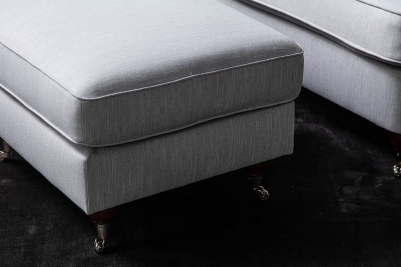 Howard Riviera Fotpall - Linnegrå - Möbler - Stolar & fåtöljer - Pall & puff - Fotpall