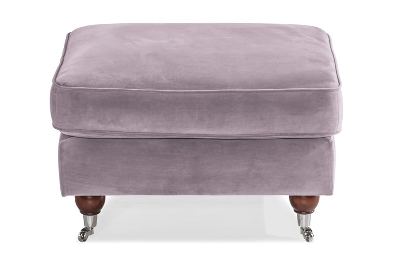 Howard Riviera Fotpall Sammet - Lila - Möbler - Stolar & fåtöljer - Pall & puff - Fotpall