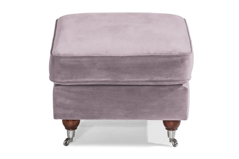 Howard Riviera Fotpall Sammet - Lila - Möbler - Stolar & fåtöljer - Pall & puff - Fotpall