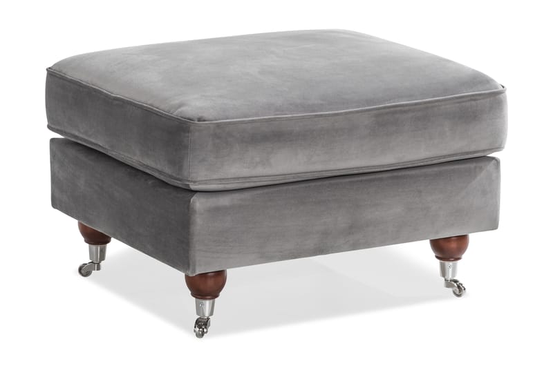 Howard Riviera Fotpall - Silvergrå - Möbler - Stolar & fåtöljer - Pall & puff - Fotpall