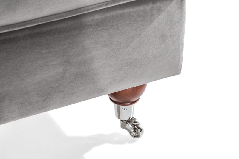 Howard Riviera Fotpall - Silvergrå - Möbler - Stolar & fåtöljer - Pall & puff - Fotpall