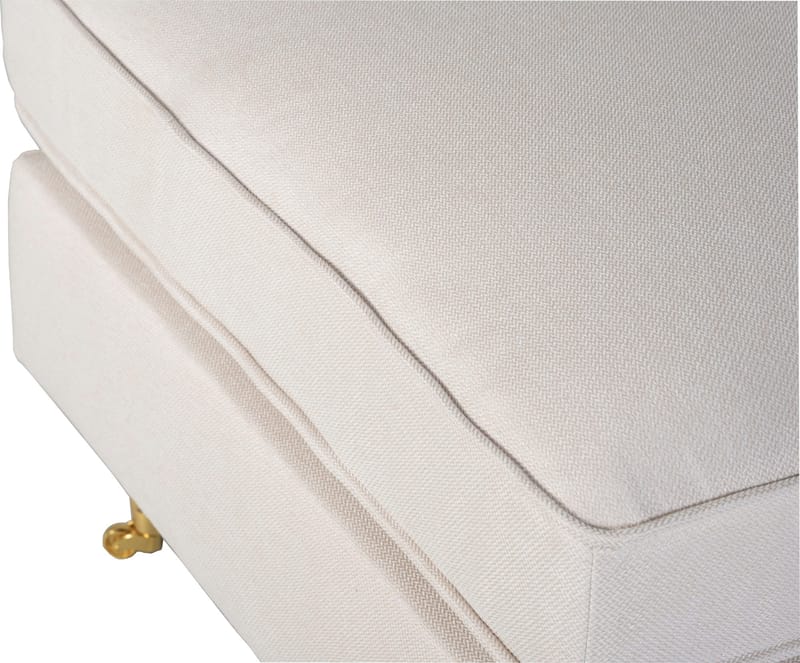 Fotpall Howard Watford Deluxe 69x69 cm - Beige - Möbler - Stolar & fåtöljer - Pall & puff - Fotpall