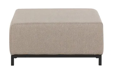 Hughen Fotpall - Beige/Svart - Möbler - Stolar & fåtöljer - Pall & puff - Fotpall