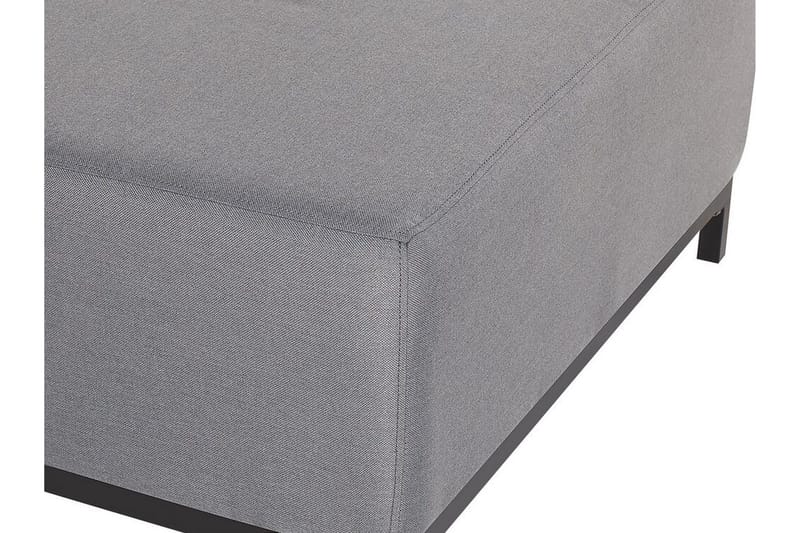 Hughen Fotpall - Grå/Svart - Möbler - Stolar & fåtöljer - Pall & puff - Fotpall