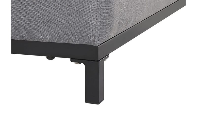 Hughen Fotpall - Grå/Svart - Möbler - Stolar & fåtöljer - Pall & puff - Fotpall