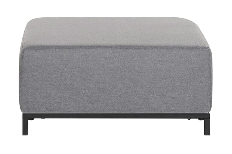 Hughen Fotpall - Grå/Svart - Möbler - Stolar & fåtöljer - Pall & puff - Fotpall