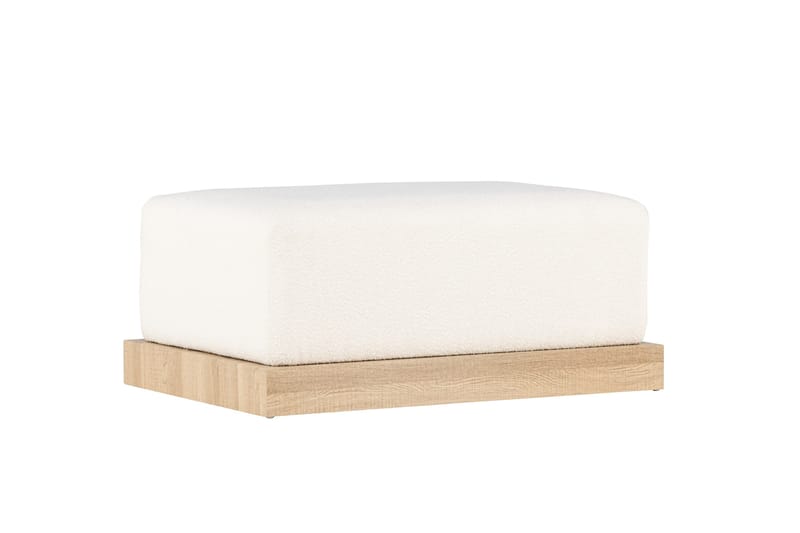 Ivy Fotpall - Vit - Möbler - Stolar & fåtöljer - Pall & puff - Fotpall