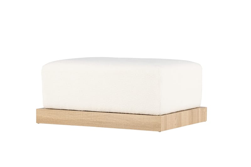 Ivy Fotpall - Vit - Möbler - Stolar & fåtöljer - Pall & puff - Fotpall