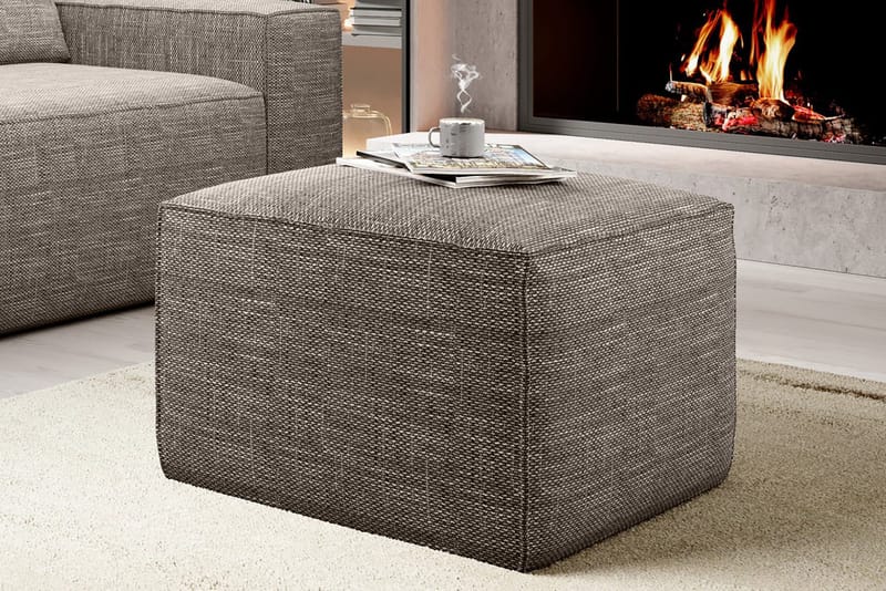 Kamli Fotpall - Beige - Möbler - Stolar & fåtöljer - Pall & puff - Fotpall