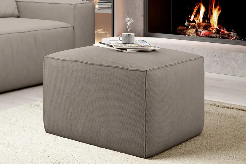 Kamli Fotpall - Beige - Möbler - Stolar & fåtöljer - Pall & puff - Fotpall