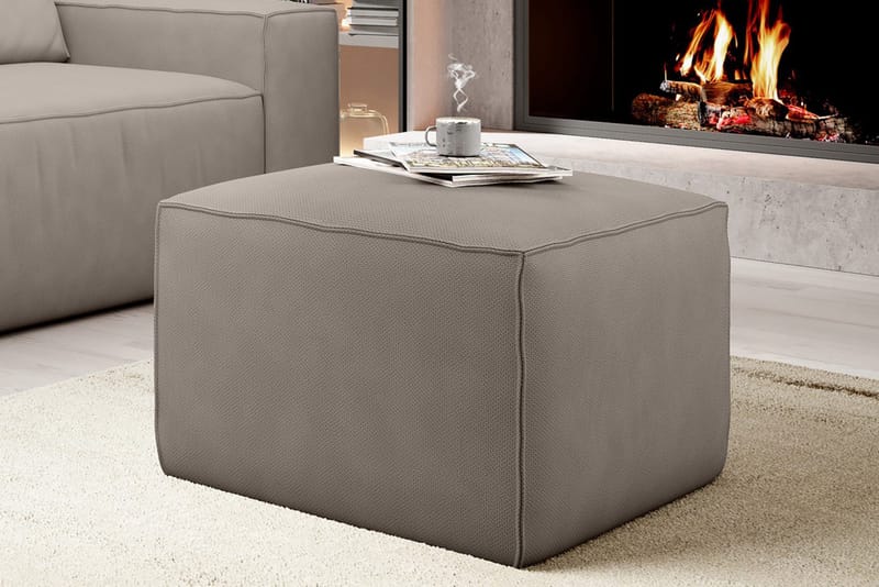 Kamli Fotpall - Beige - Möbler - Stolar & fåtöljer - Pall & puff - Fotpall