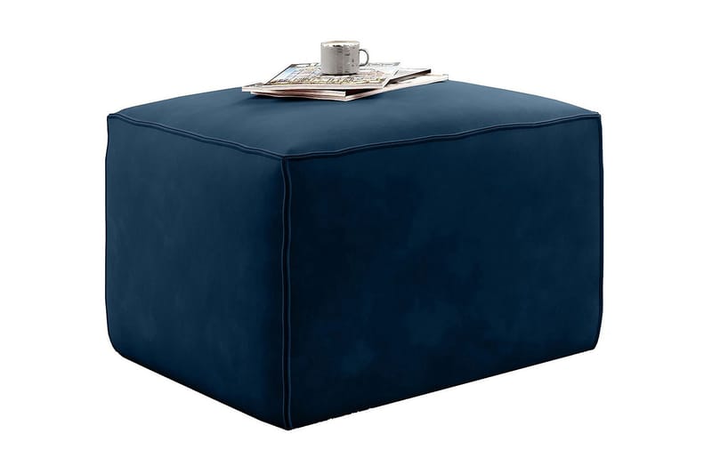 Kamli Fotpall - Blå - Möbler - Stolar & fåtöljer - Pall & puff - Fotpall