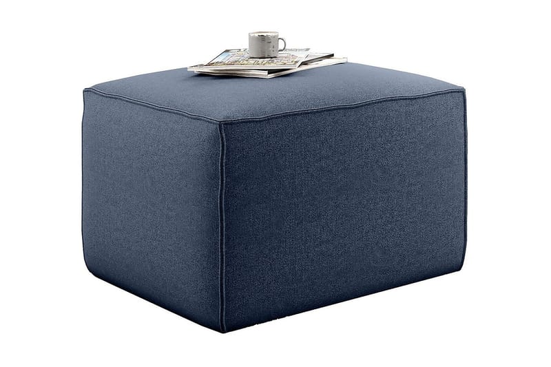 Kamli Fotpall - Blå - Möbler - Stolar & fåtöljer - Pall & puff - Fotpall