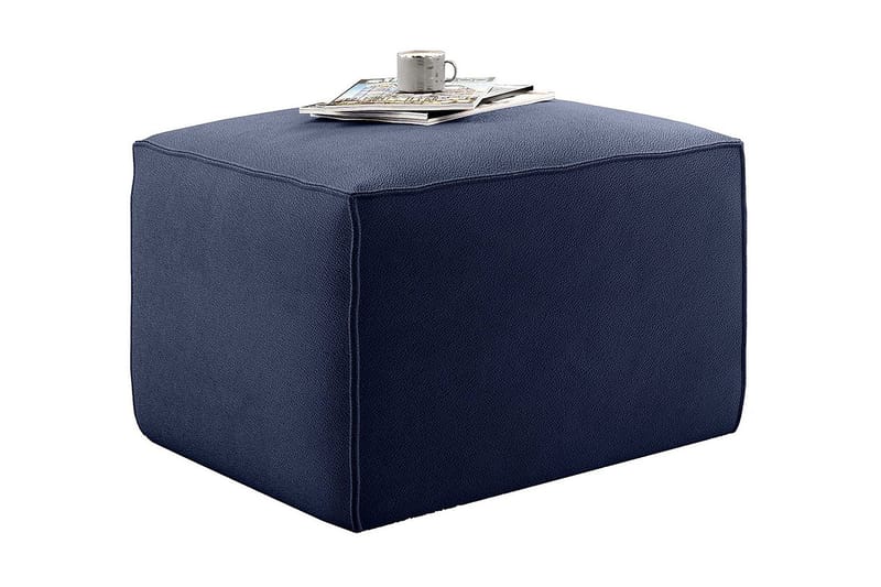 Kamli Fotpall - Blå - Möbler - Stolar & fåtöljer - Pall & puff - Fotpall