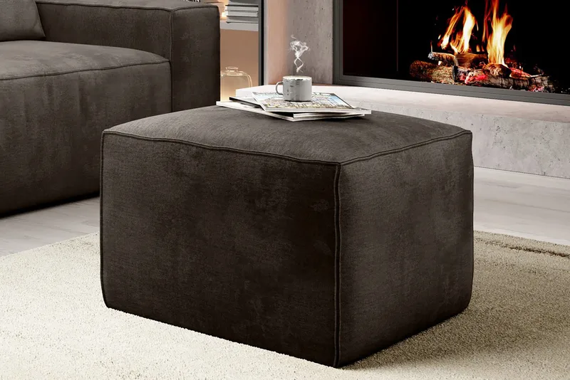 Kamli Fotpall - Brun - Möbler - Stolar & fåtöljer - Pall & puff - Fotpall