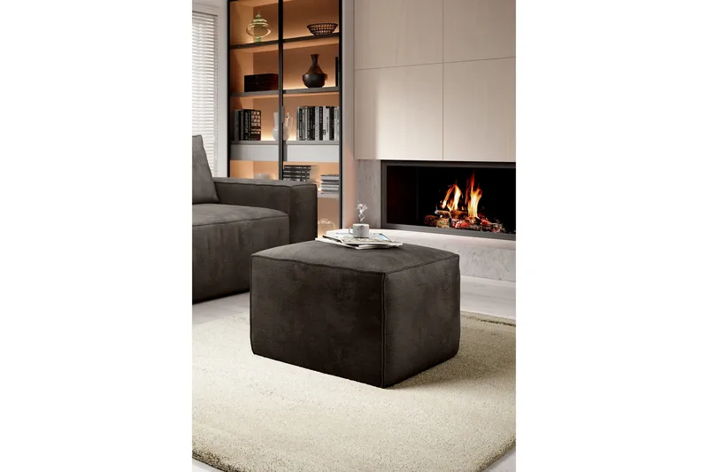 Kamli Fotpall - Brun - Möbler - Stolar & fåtöljer - Pall & puff - Fotpall